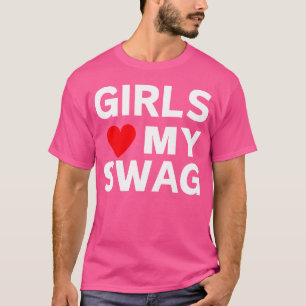 T-shirt Les filles aiment mon style rétro