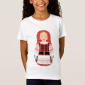 T-Shirt Les filles biélorusses Matryoshka (Devant)