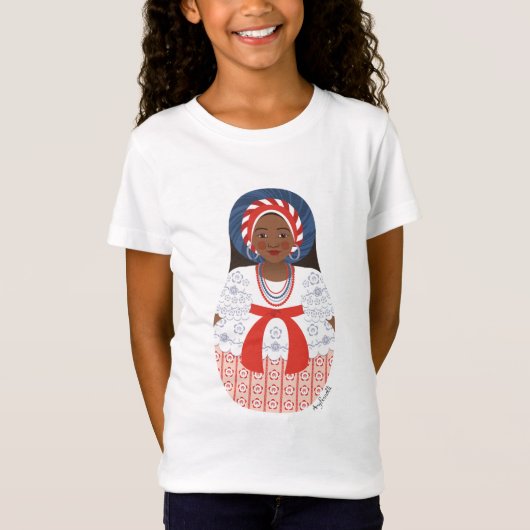 T-Shirt Les filles brésiliennes de Bahia (Devant)