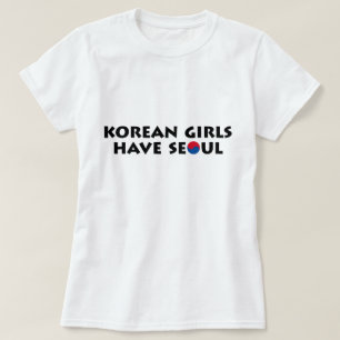 T-shirt Les filles coréennes ont Séoul