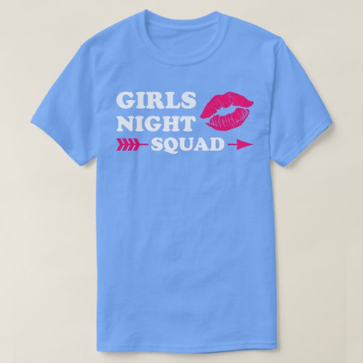 T-shirt Les filles de la soirée squad (Design devant)