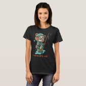 T-shirt Les filles de pêche règnent  (Devant entier)