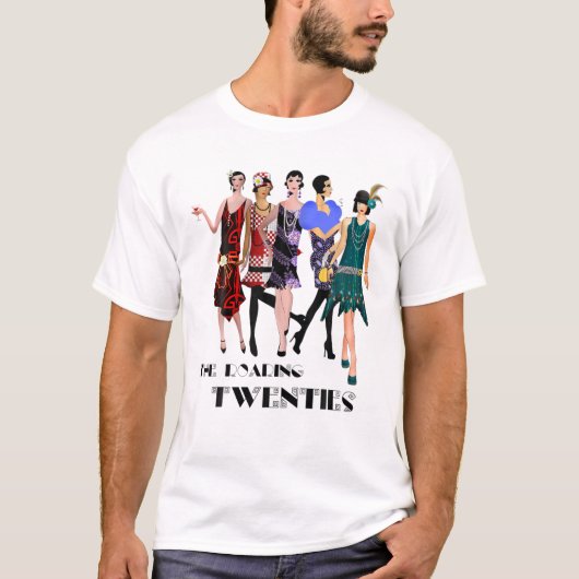 T-shirt Les Filles de Roaring Twenties (Devant)