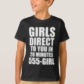 T-shirt Les filles dirigent vers vous (Devant)