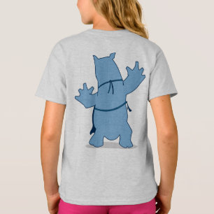 T-shirt Les Filles du Rhino bleu