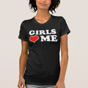 T-shirt Les filles m'aiment