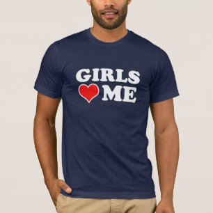 T-shirt Les filles m'aiment