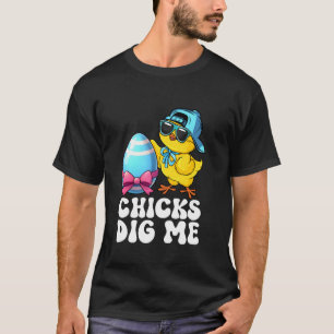 T-shirt Les filles me kiffent Pâques garçons enfants homme