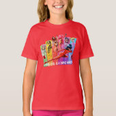 T-shirt Les filles miraculeuses | Chaque fille est un supe (Devant)