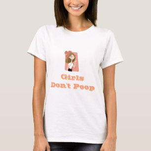 T-shirt Les filles ne font pas dunette