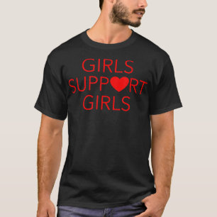 T-shirt Les filles soutiennent les filles