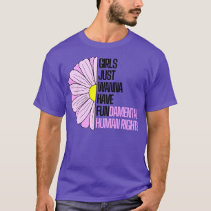 T-shirt Les filles veulent avoir des droits fondamentaux 1