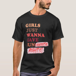 T-shirt Les filles veulent avoir des droits fondamentaux 4