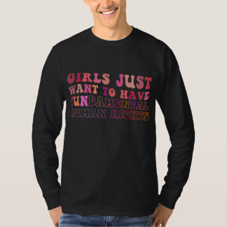T-shirt Les Filles Veulent Juste Avoir Des Droits Fondamen
