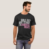 T-shirt Les Filles Veulent Simplement Que Les Droits Fonda (Devant entier)