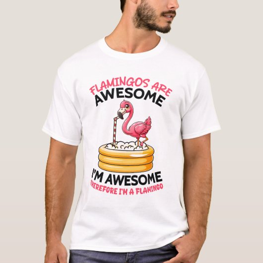 T-shirt Les Flamants roses Sont Superbes (Devant)