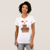 T-shirt Les Fleurs de Leo Heart (Devant entier)