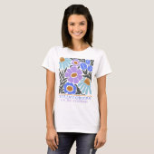 T-shirt Les fleurs sauvages sont pour tous Style Moderne N (Devant entier)