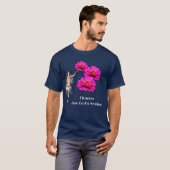 T-shirt Les fleurs sont les sourires de Dieu Inspirationne (Devant entier)