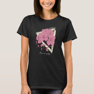 T-shirt Les fleurs sont mon truc
