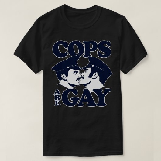 T-shirt Les flics Sont Gay Baby Bodysuit (Design devant)