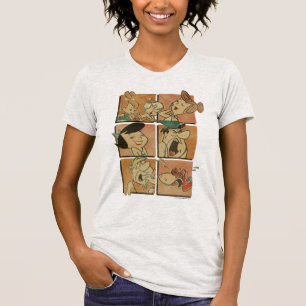 T-shirt Les Flintstones et les blocailles des Flintstones