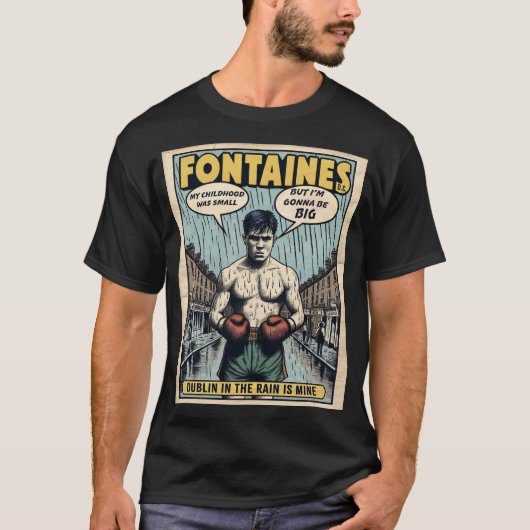 T-shirt Les fontaines D.C. sont GRANDES (Devant)
