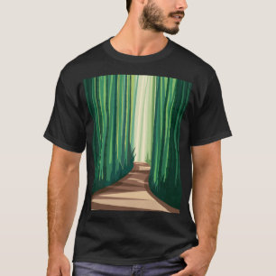 T-shirt Les forêts de bambou