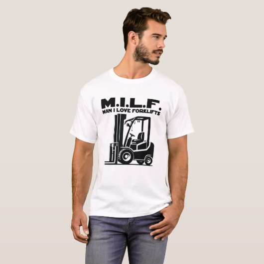 T-shirt Les Forklifts (Devant entier)