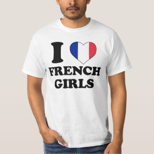 T-shirt Les French Girls
