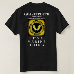 T-SHIRT LES FRÈRES COMMENCENT ICI / C'EST UNE CHOSE MARIN