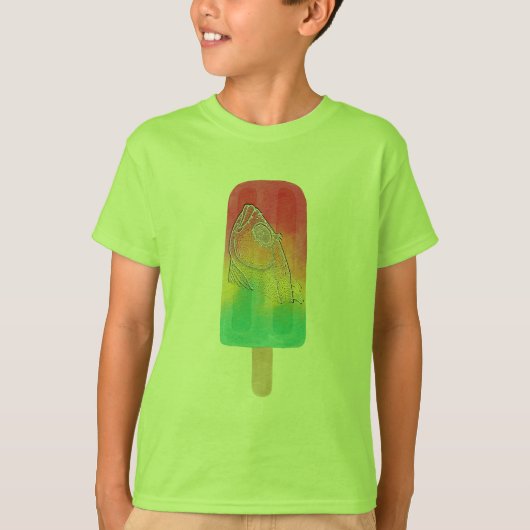 T-shirt Les friandises de poisson (Devant)