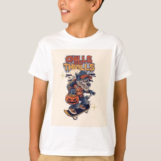 T-shirt Les frissons (Devant)