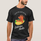 T-shirt Les Fruits De Mer Après Cela Obtenaient Des Roulea (Devant)