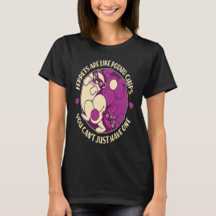 T-shirt Les furets sont comme des chips de pommes de terre