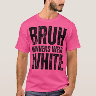 T-shirt Les gagnants portent l'équipe blanche Spirit Week