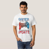 T-shirt Les gamers ne vieillissent pas (Devant entier)