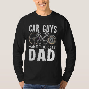 T-shirt Les Garçons De Voiture Font Le Meilleur Papa Mécan