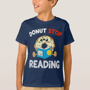 T-shirt Les garçons drôles n'arrêtent pas de lire Livre de