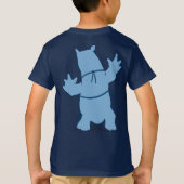 T-shirt Les Garçons du Rhino Bleu (Dos)