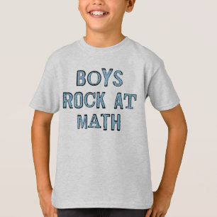 T-shirt Les Garçons Font Du Rock Sur Les Maths