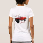 T-shirt Les garçons idiots, camions sont pour des filles… (Dos)