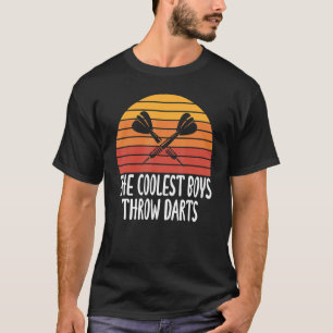 T-shirt Les Garçons Les Plus Cools Jettent Des Fosses Rétr