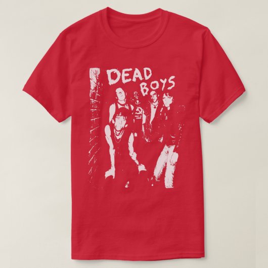 T-shirt Les garçons morts Rares (Design devant)