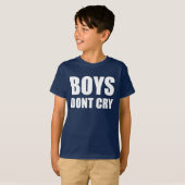 T-shirt les garçons ne pleurent pas (Devant entier)