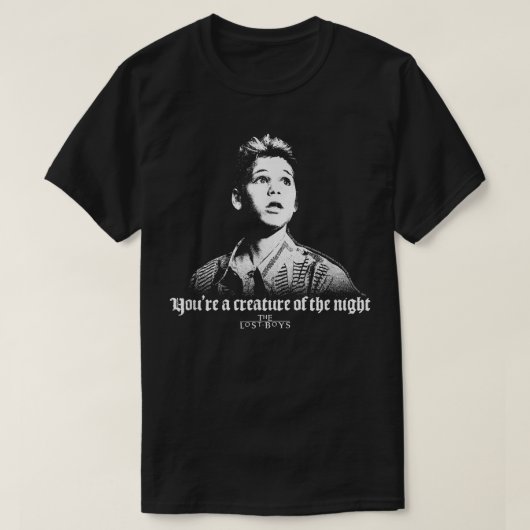 T-shirt Les Garçons perdus Créature de la nuit (Design devant)
