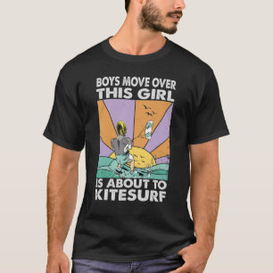 T-shirt Les Garçons Se Déplacent Sur Cette Fille Est Sur L