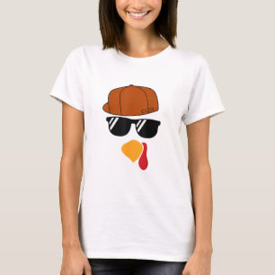 T-shirt Les Garçons Turquie Face Thanksgiving Trucker Hat