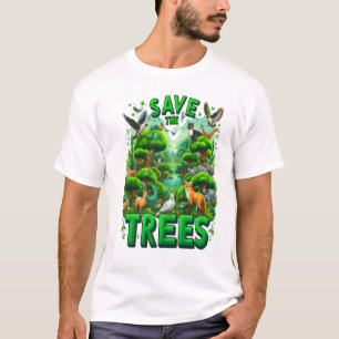 T-shirt Les gardiens du royaume vert