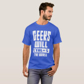 T-shirt Les geeks CTRL + S Le Monde (Devant entier)
